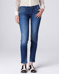 I don't wear them as well as she does.