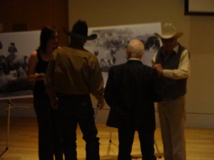 Max Evans is in the white hat.